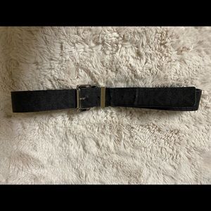 Michael Kors black belt.